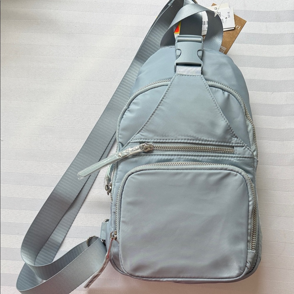 Light Blue Madden Girl Sling Bag
